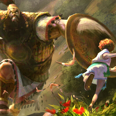 David and Goliath
