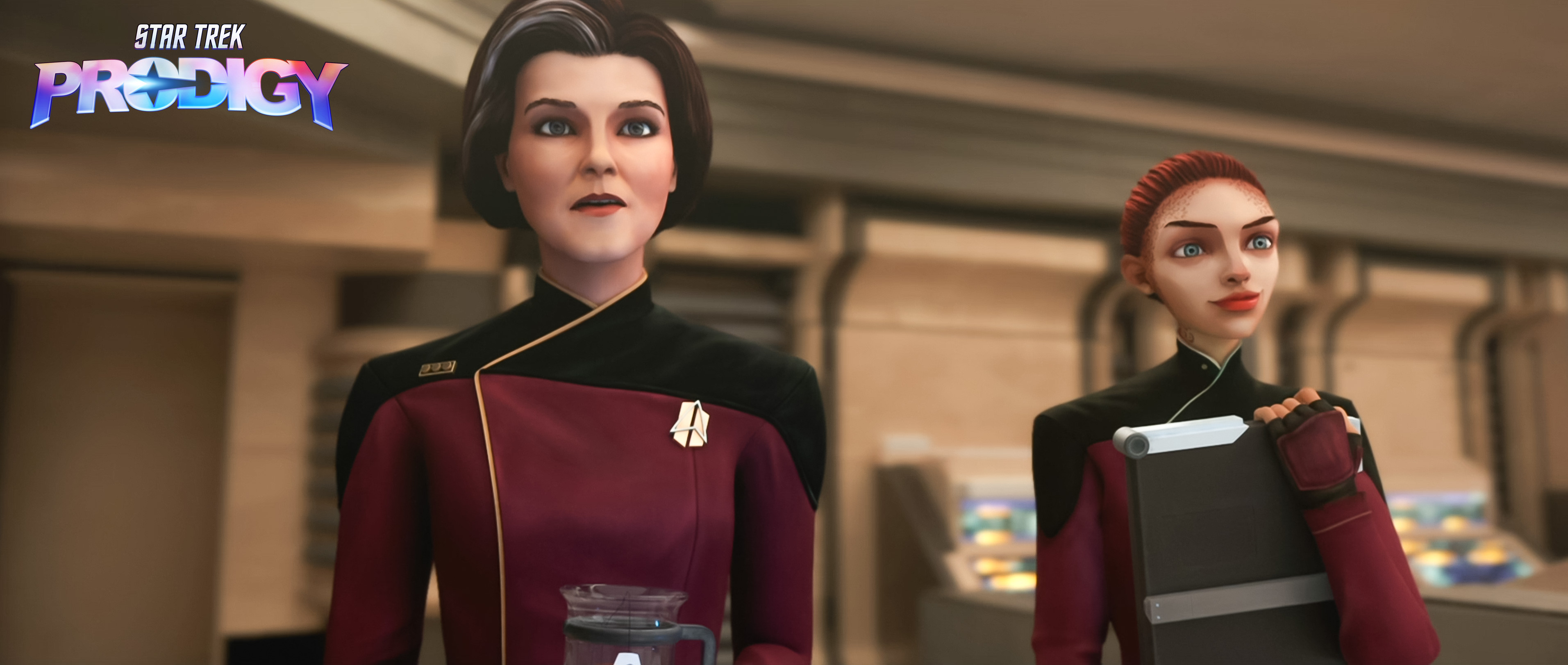 Star Trek Prodigy: Spaceship UI - The Dauntless LCARS