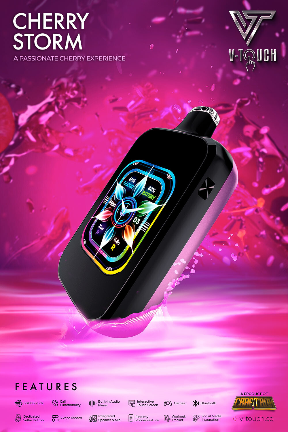 ArtStation - V-TOUCH - Flavor Centric Posters