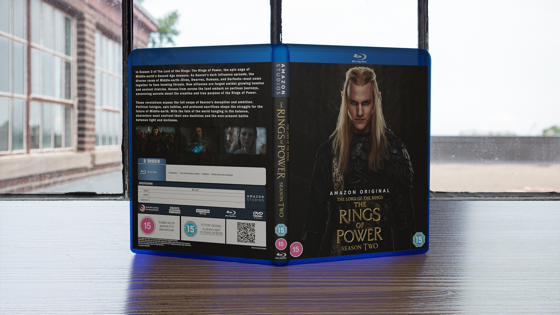 Blu Ray The Last Kingdom On Amazon Prime ArtStation LOTR: Rings Of