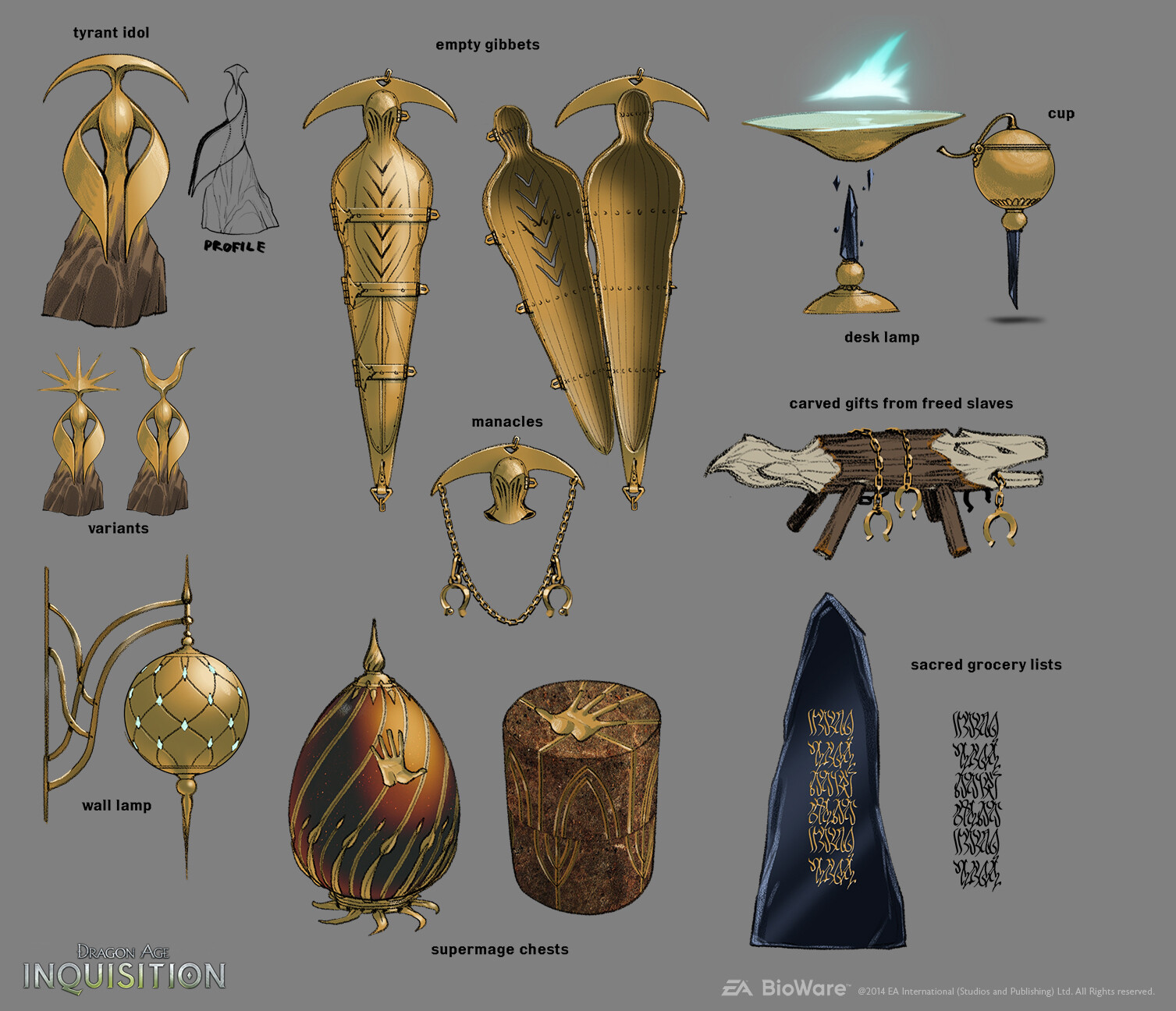Ancient Elven props