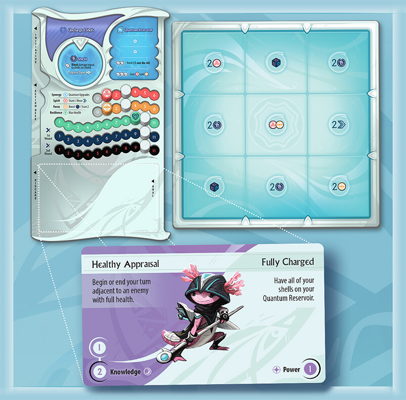 Nexus grid and Goal cards