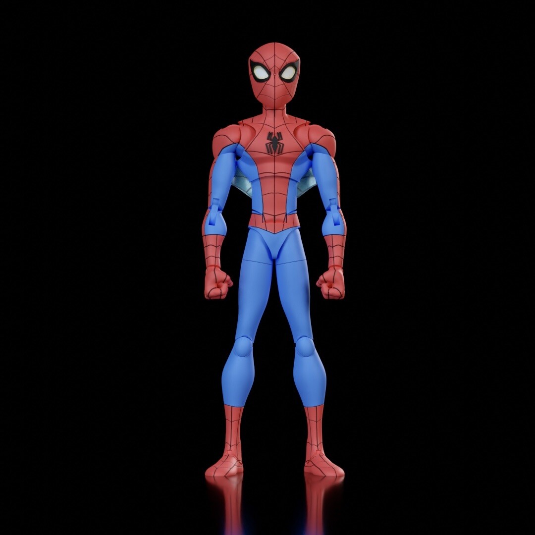 ArtStation Spectacular Spider Man articulated action figure - Main Image