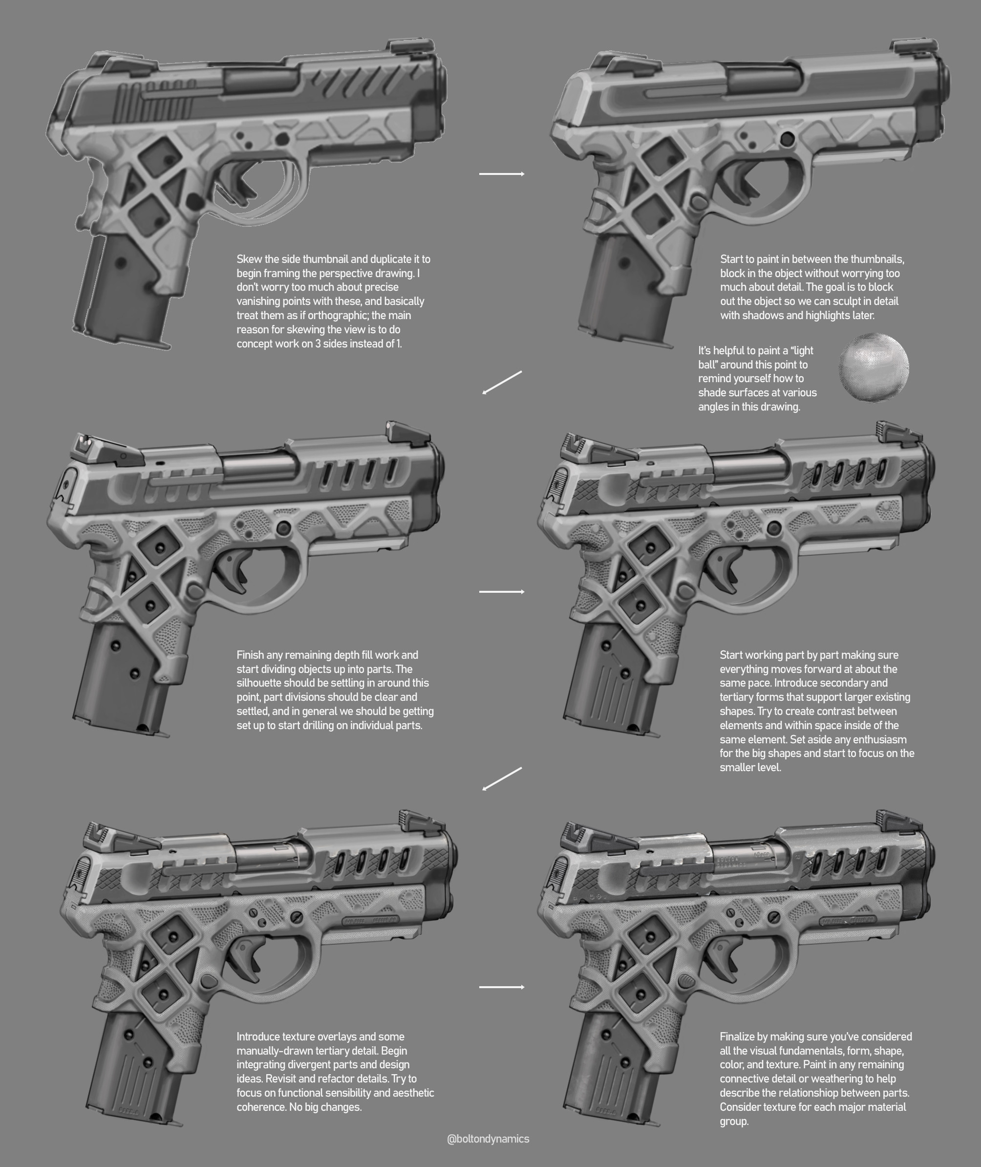 Illustration process for the socials