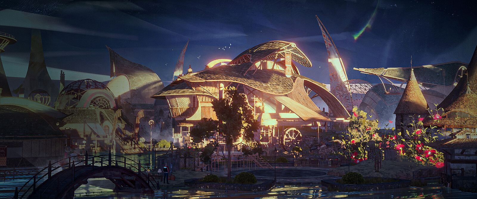 Reverie - Magical Village - Establishing Shot