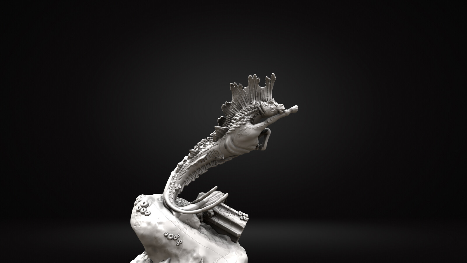 Atlantean Seahorse