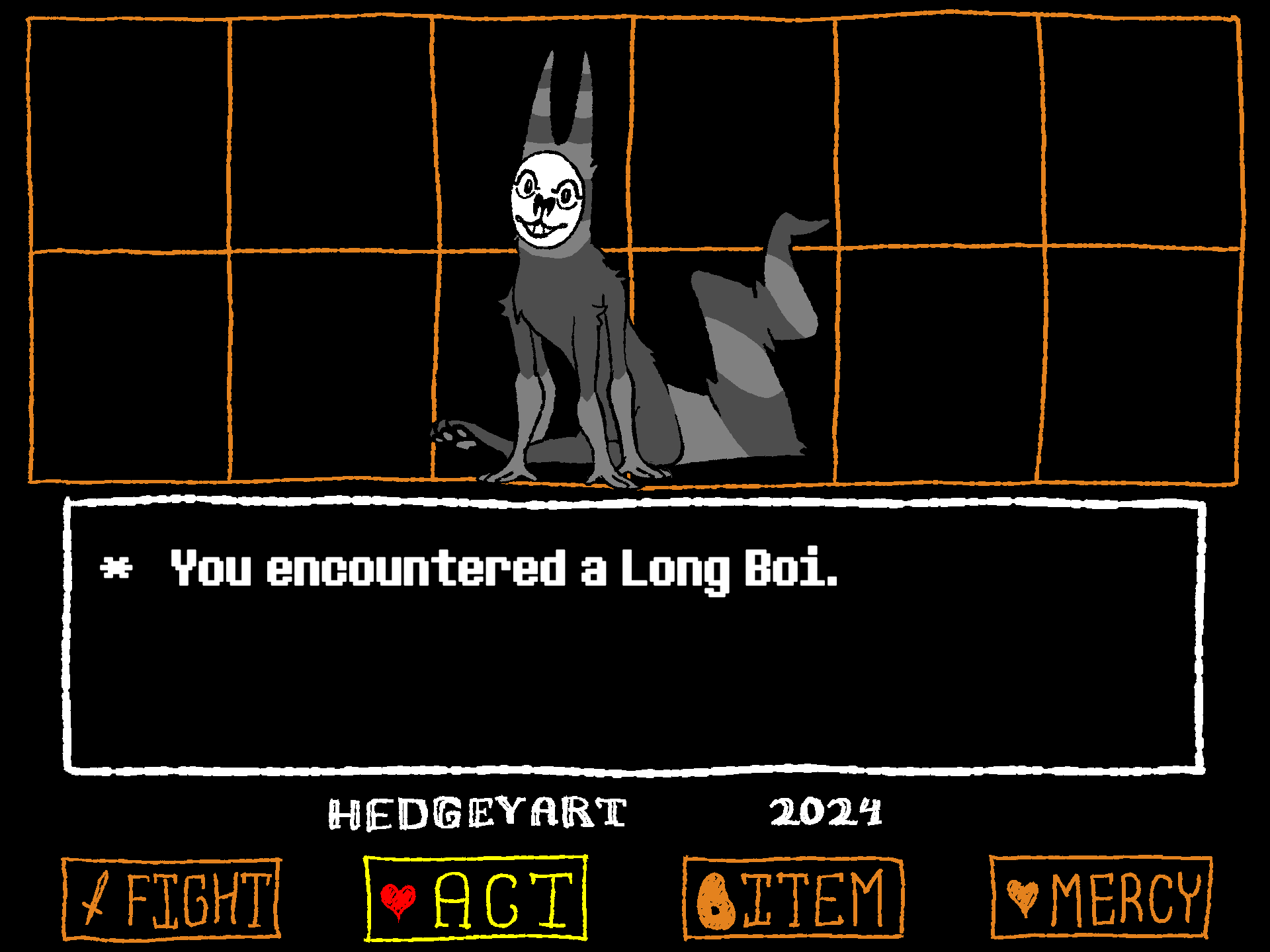 "You Encountered Long Boi" Long Boi for tantante