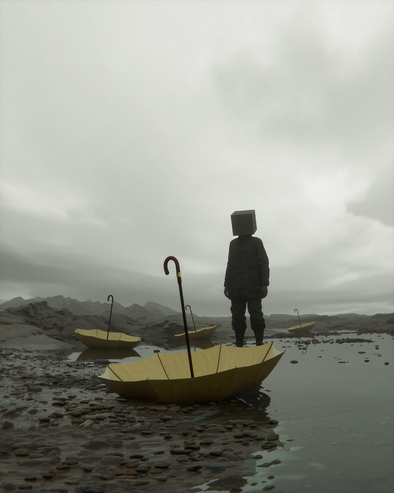 forgotten umbrellas