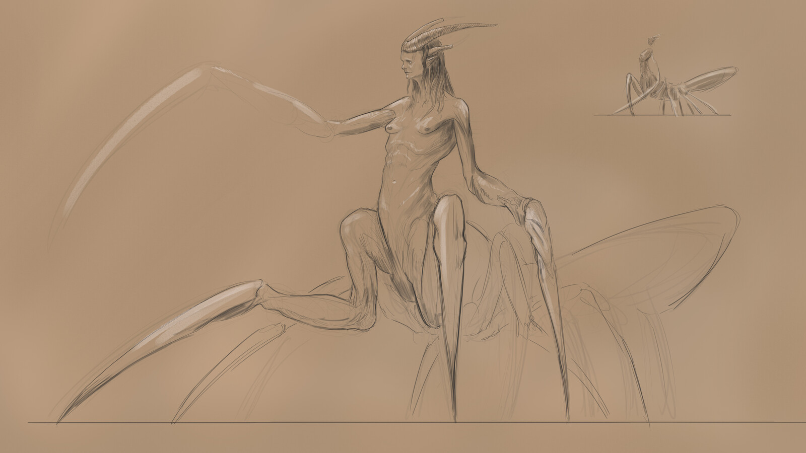 Spider Person Sketch