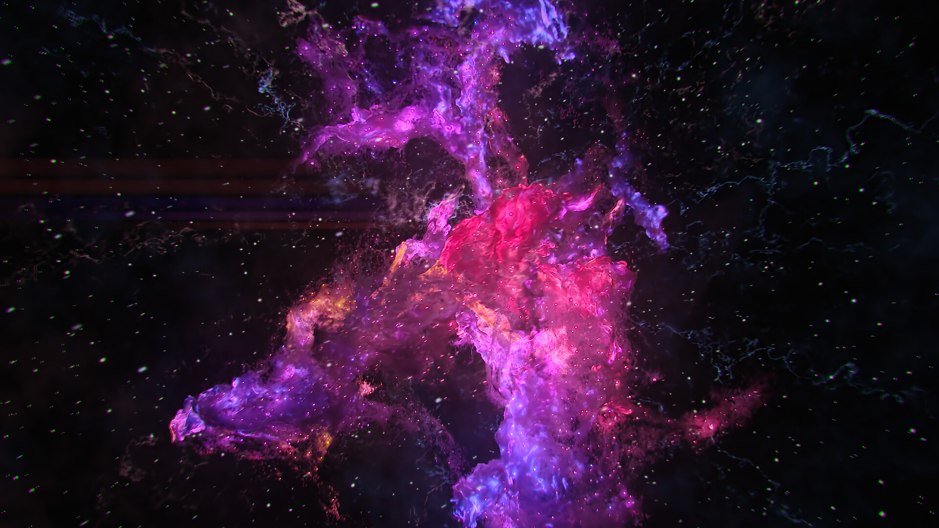 限定値下！！新品未開封☆NEBULA BRIGHT IMAGE SEAMLESS Night Sky Bright Blue Red Pink Stock Illustration 1201396756