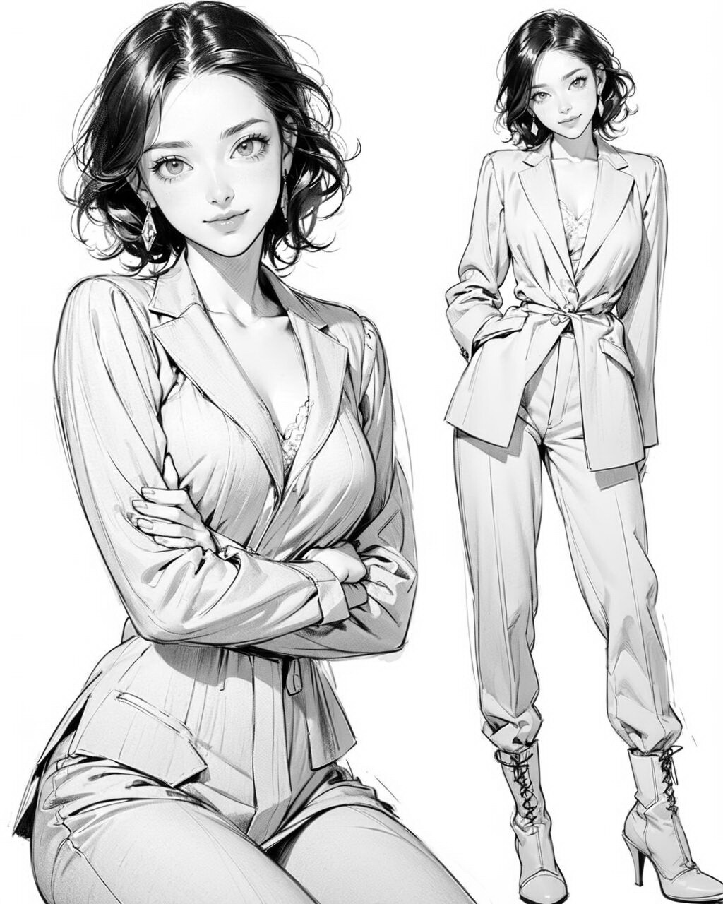 Office wear sketches sale