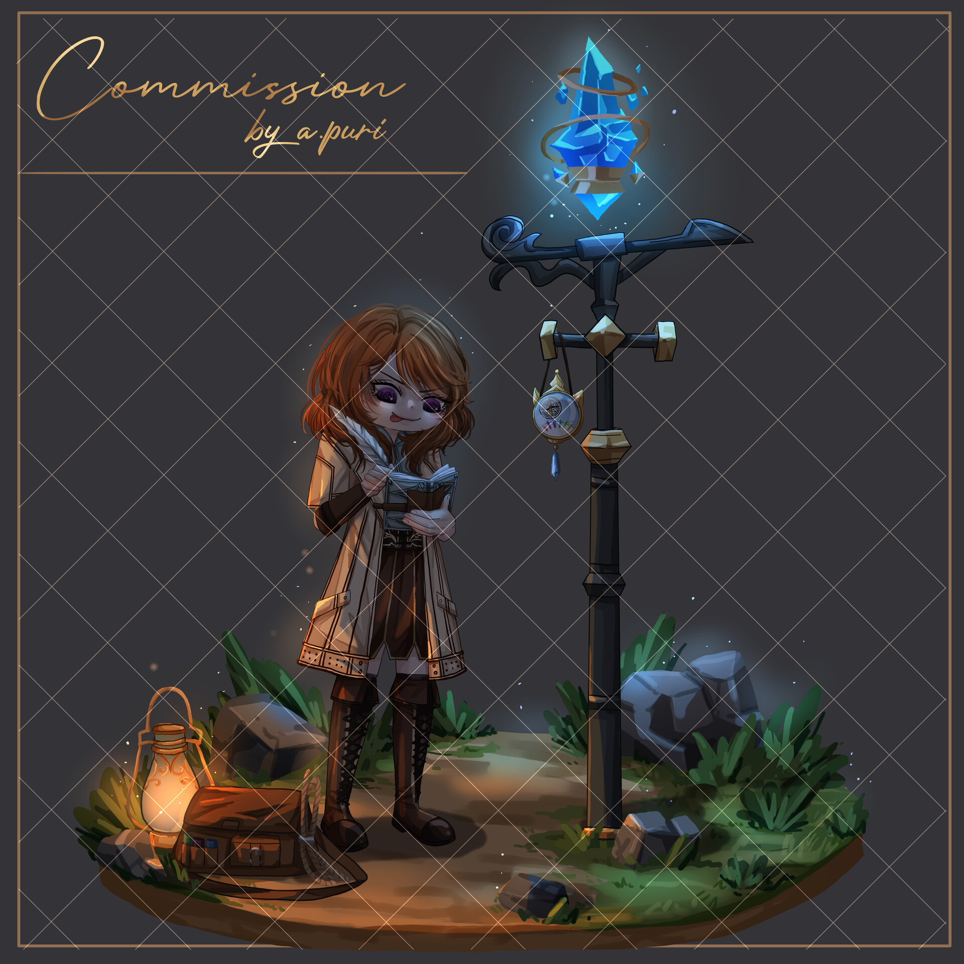 ArtStation - Chibi Art Commission ordered by shatolla