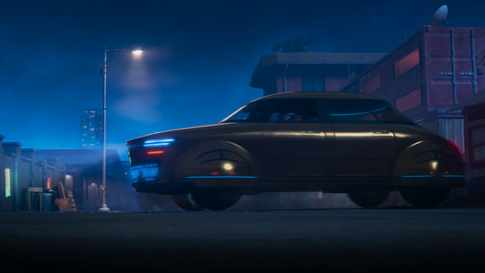 Car modeling and street set dressing