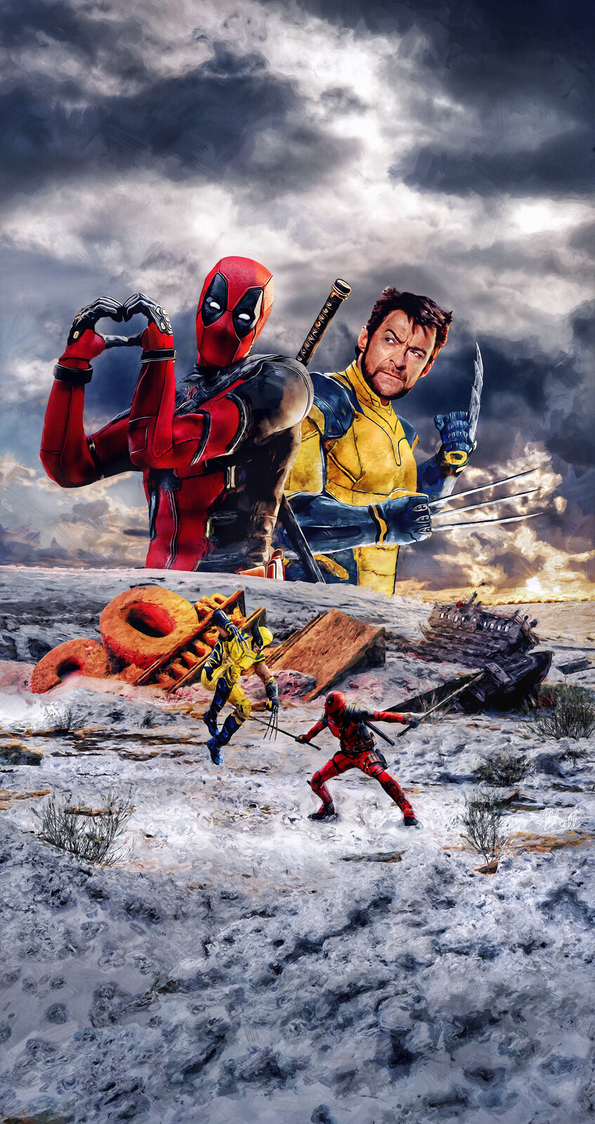Deadpool &amp; Wolverine Wallpaper