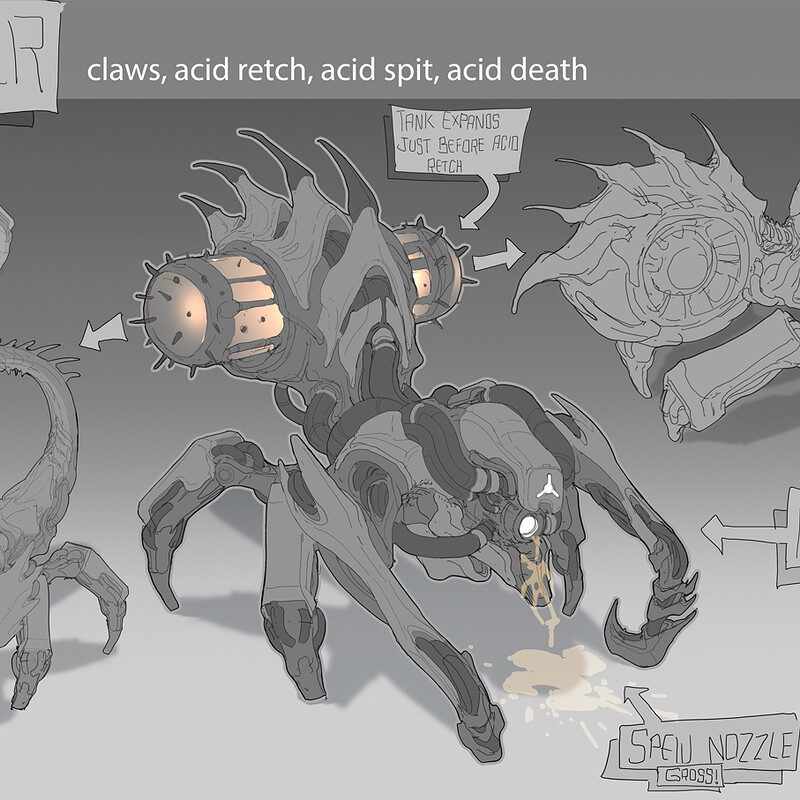 Bio Mechanical Creature 6