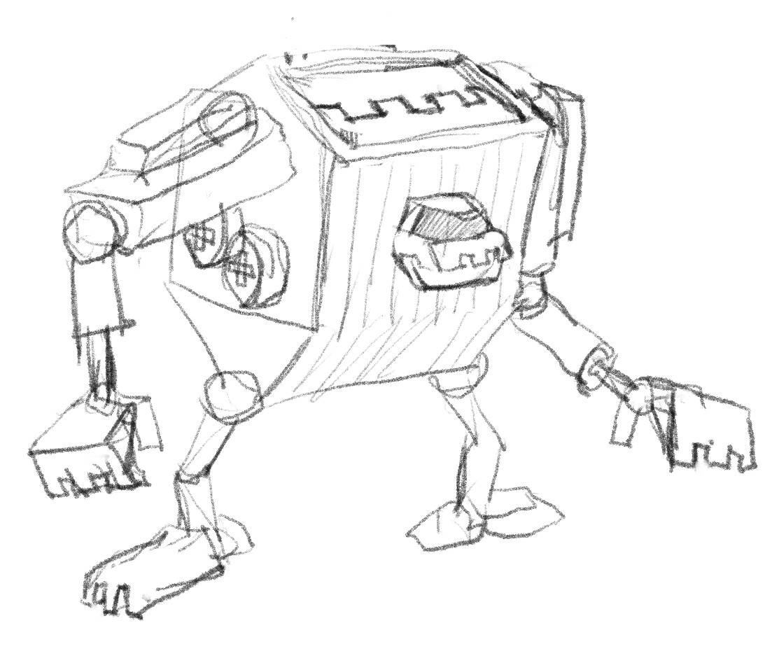 Gertrude - initial sketch