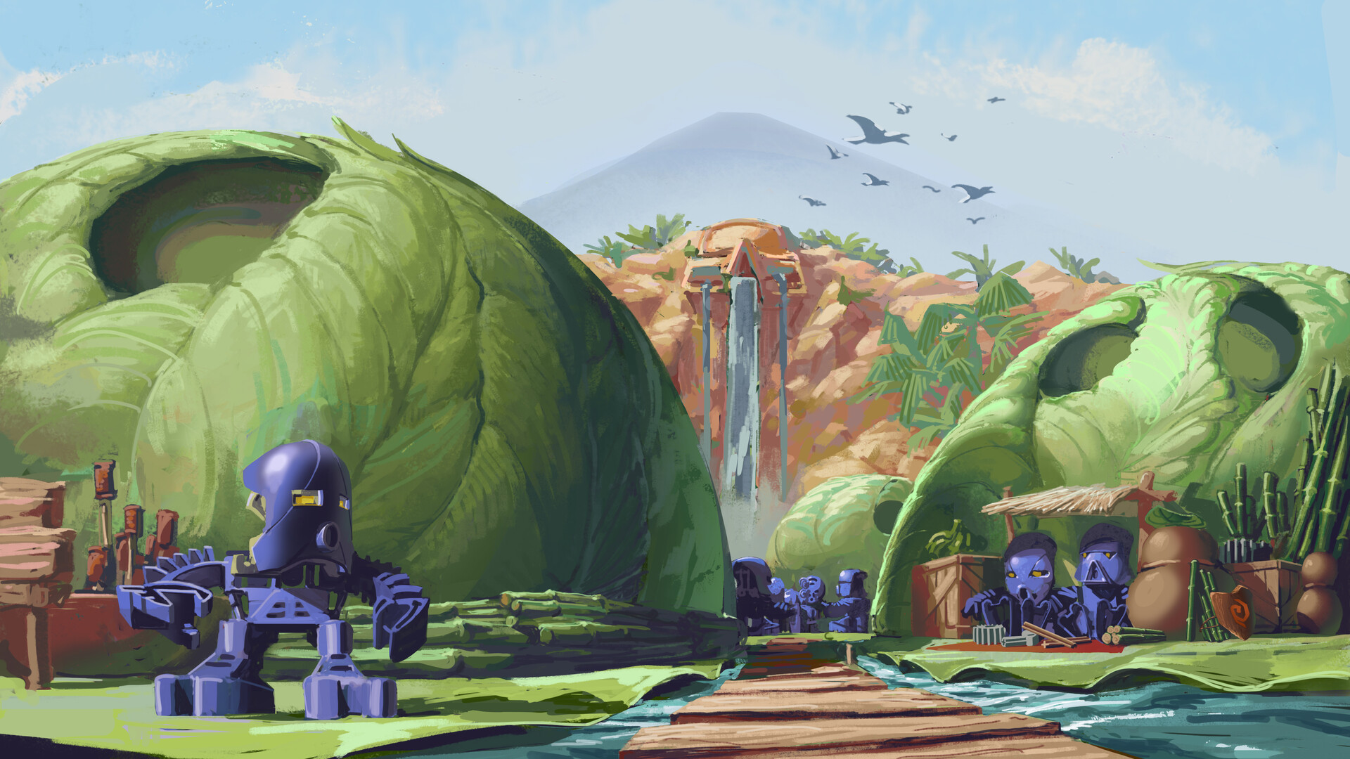 Voya Nui Lego Bionicle Flash Game Mata Nui Adventure Game LEGO