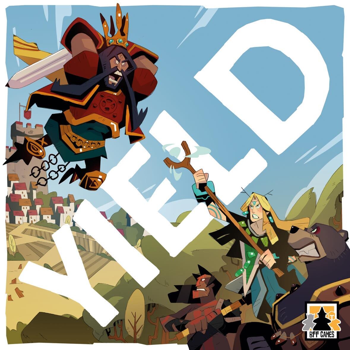 Yield - Boardgame Cover Art