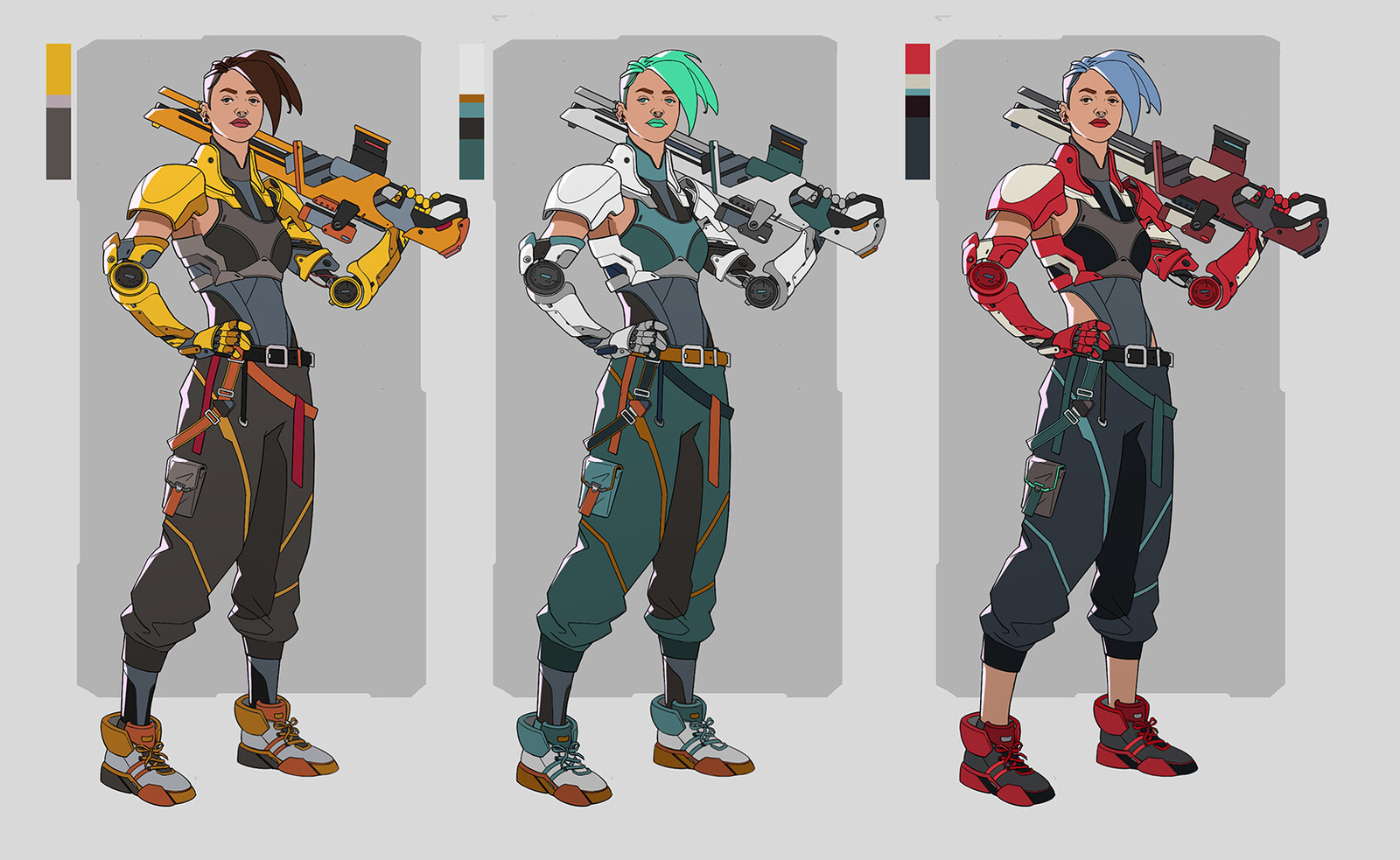 Color scheme exploration