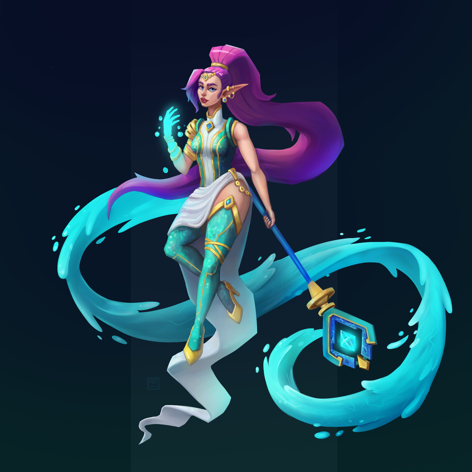 Art Harpia | Alena Grigoreva - Ocean magic