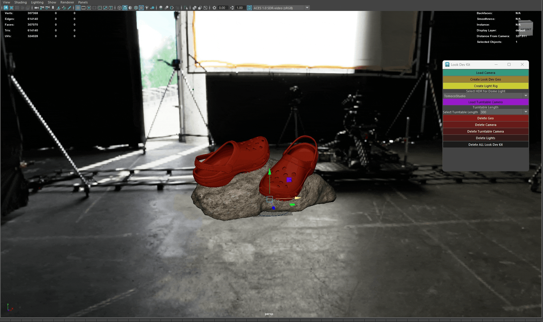 Use the preselected HDRs for different types of day