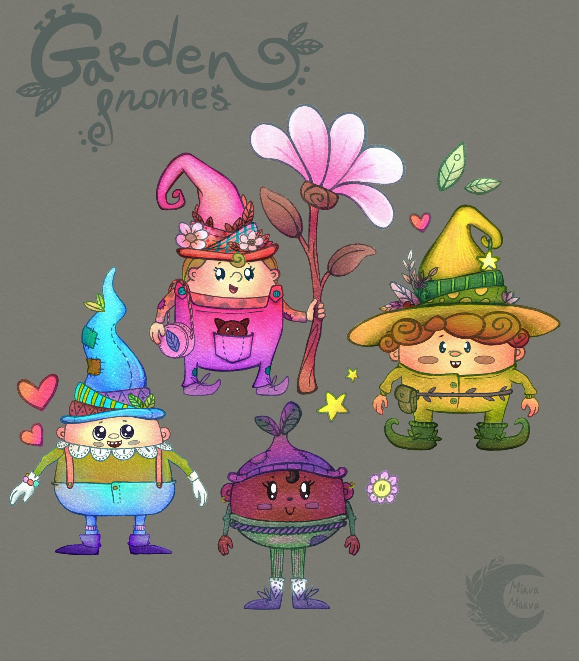 ArtStation - Garden gnomes