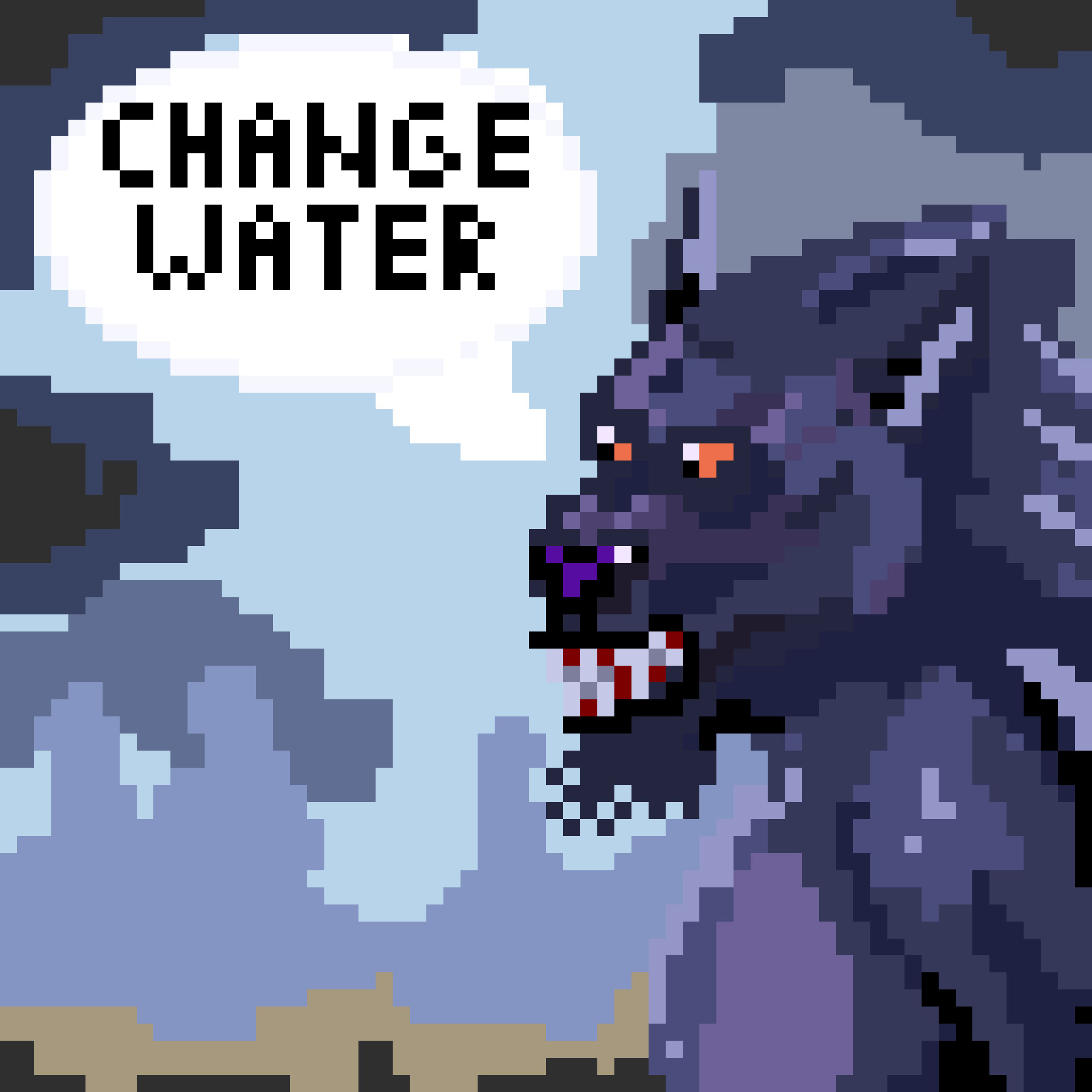 pixelated lycan