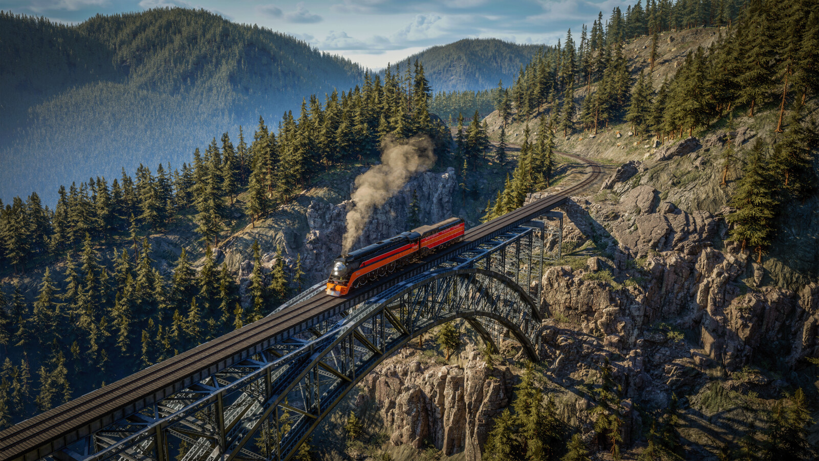 Mountain Railroad Bridge (UE5)