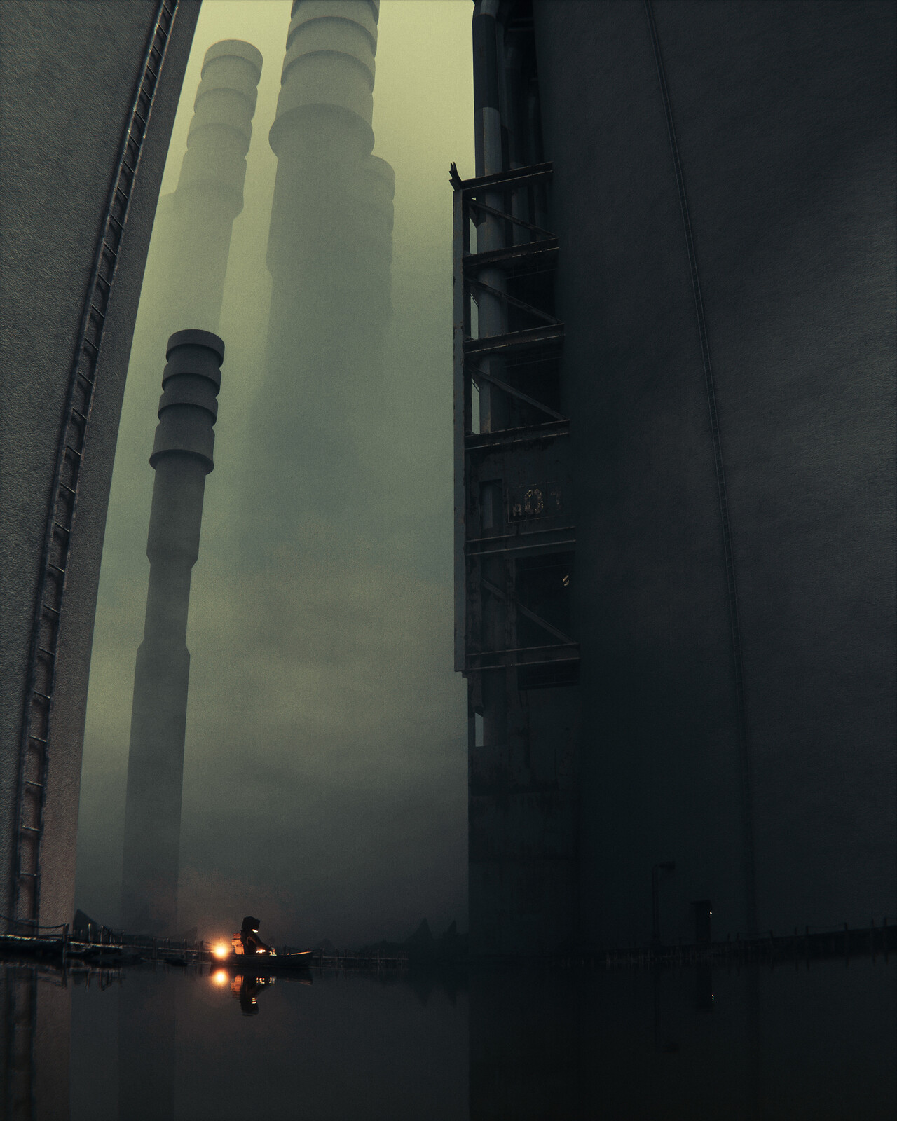 isolated factories