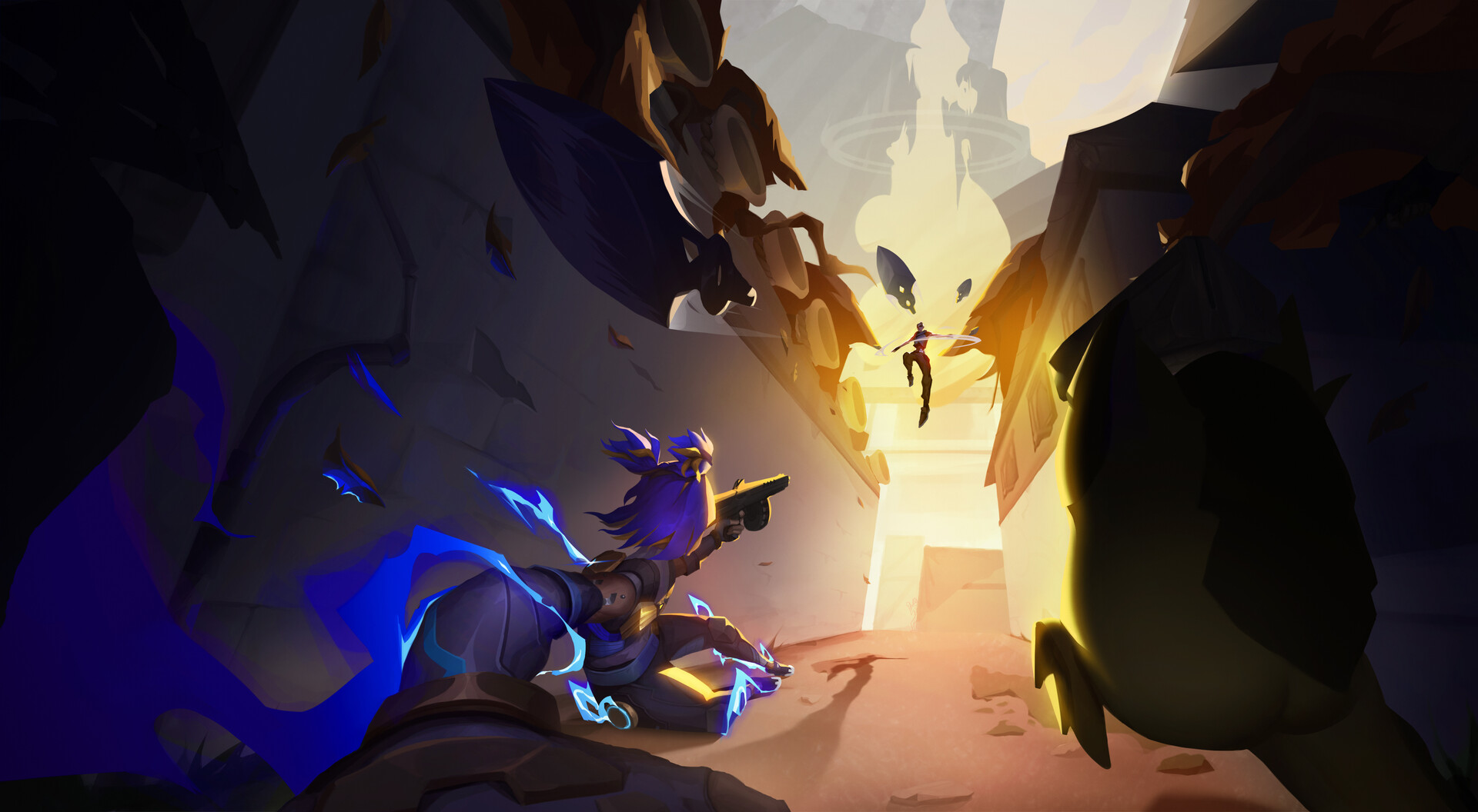 Artstation Fanart Valorant 画的无畏契约同人