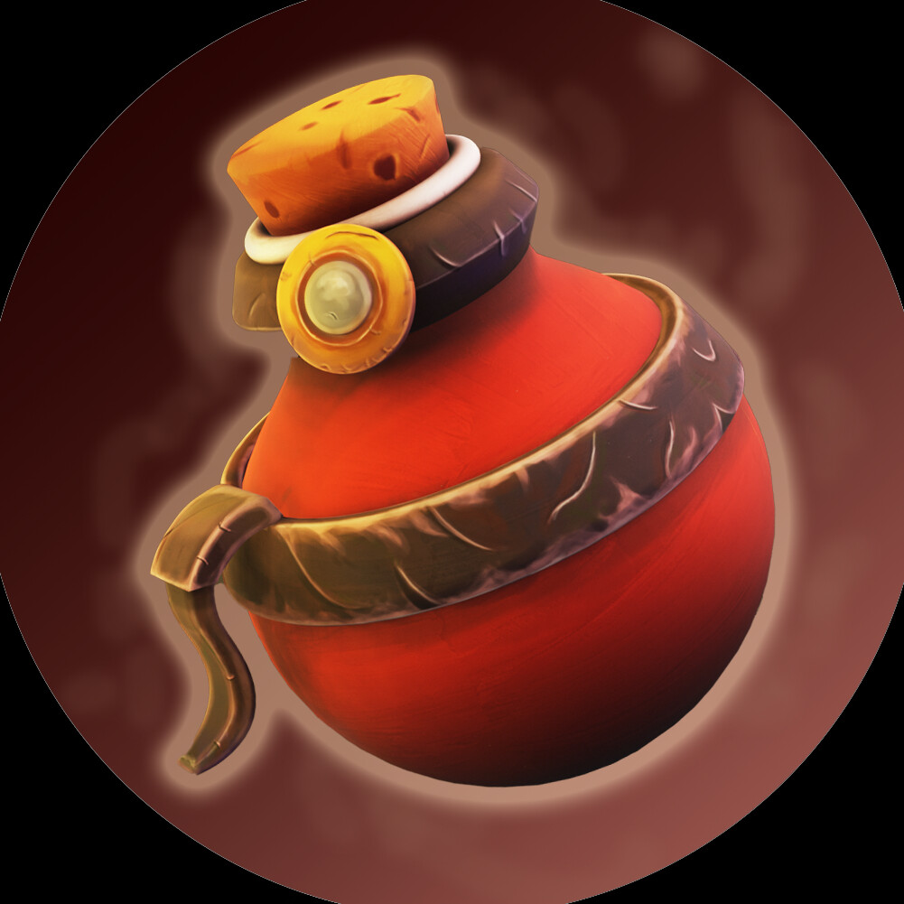ArtStation - Health Potion inspired by League Of Legends
