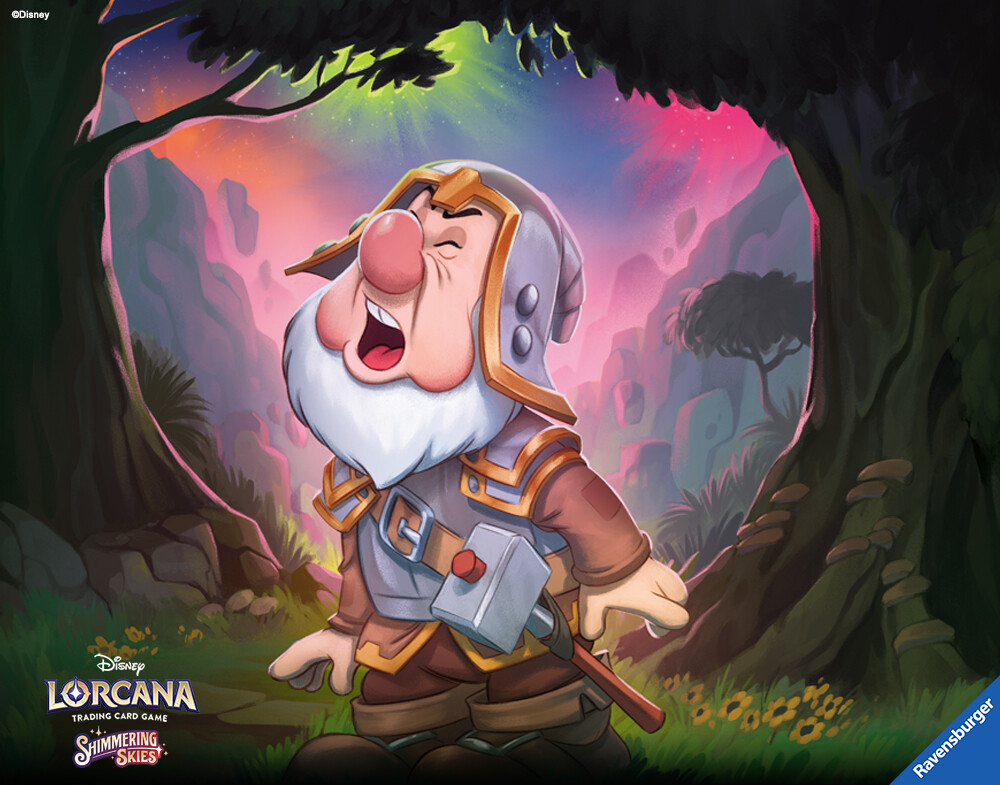 ArtStation - Disney LORCANA TCG - SNEEZY Noisy Knight - SET 5 Shimmering  Skies