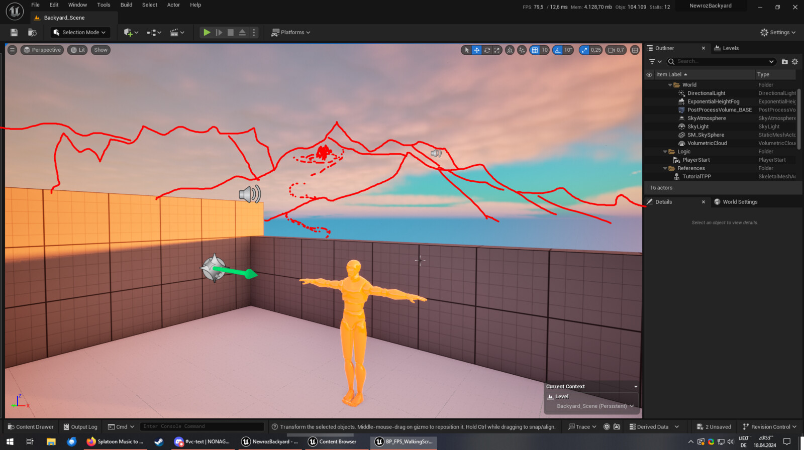 Blockout development