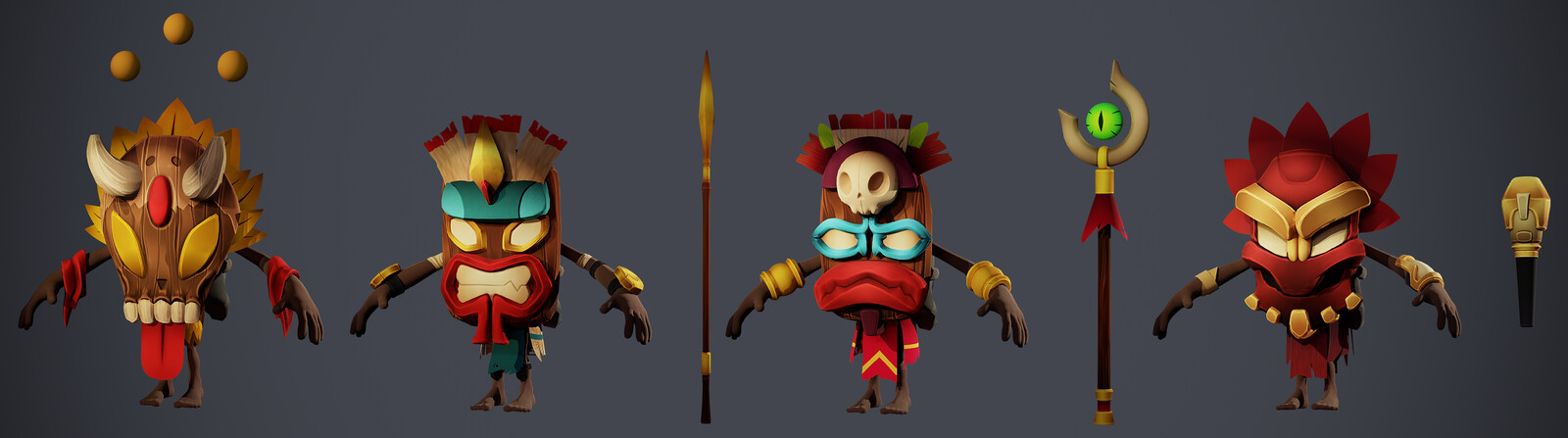 Tiki Tandems Skins - Ana Nikolovska