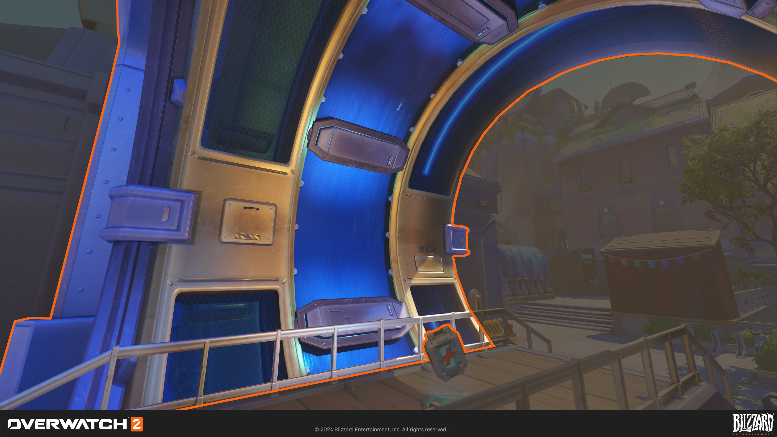 The is the interior of the Peru waterwheel. I worked on the exterior and interior from concept to about 85% completion. Another artist helped with revisions and bringing this space to final.