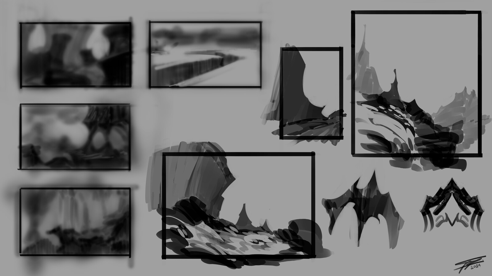 Cliff and Mountain Thumbs