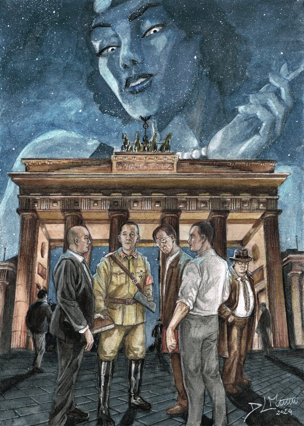 Brandenburger tor
Old friend, Ancient mistery, New commission for Pierluigi!