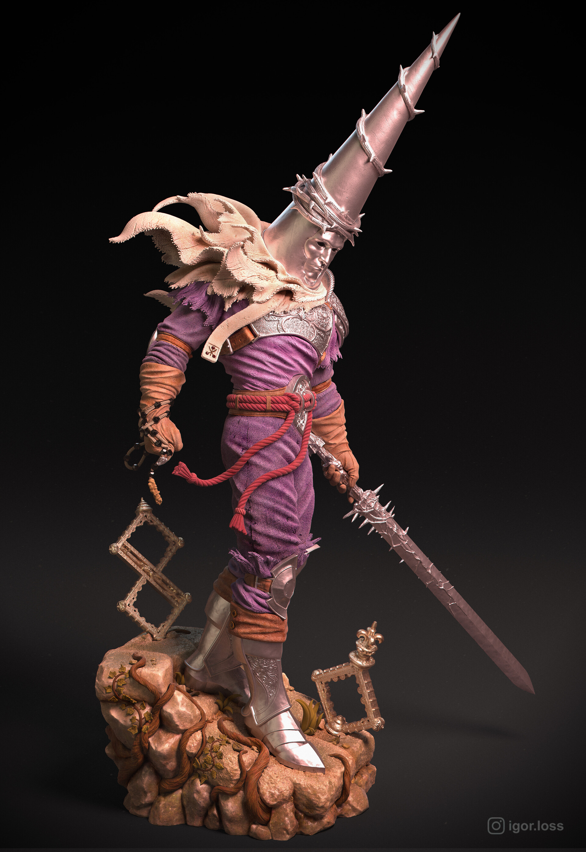 ArtStation - Penitent One Statue - Collectibles