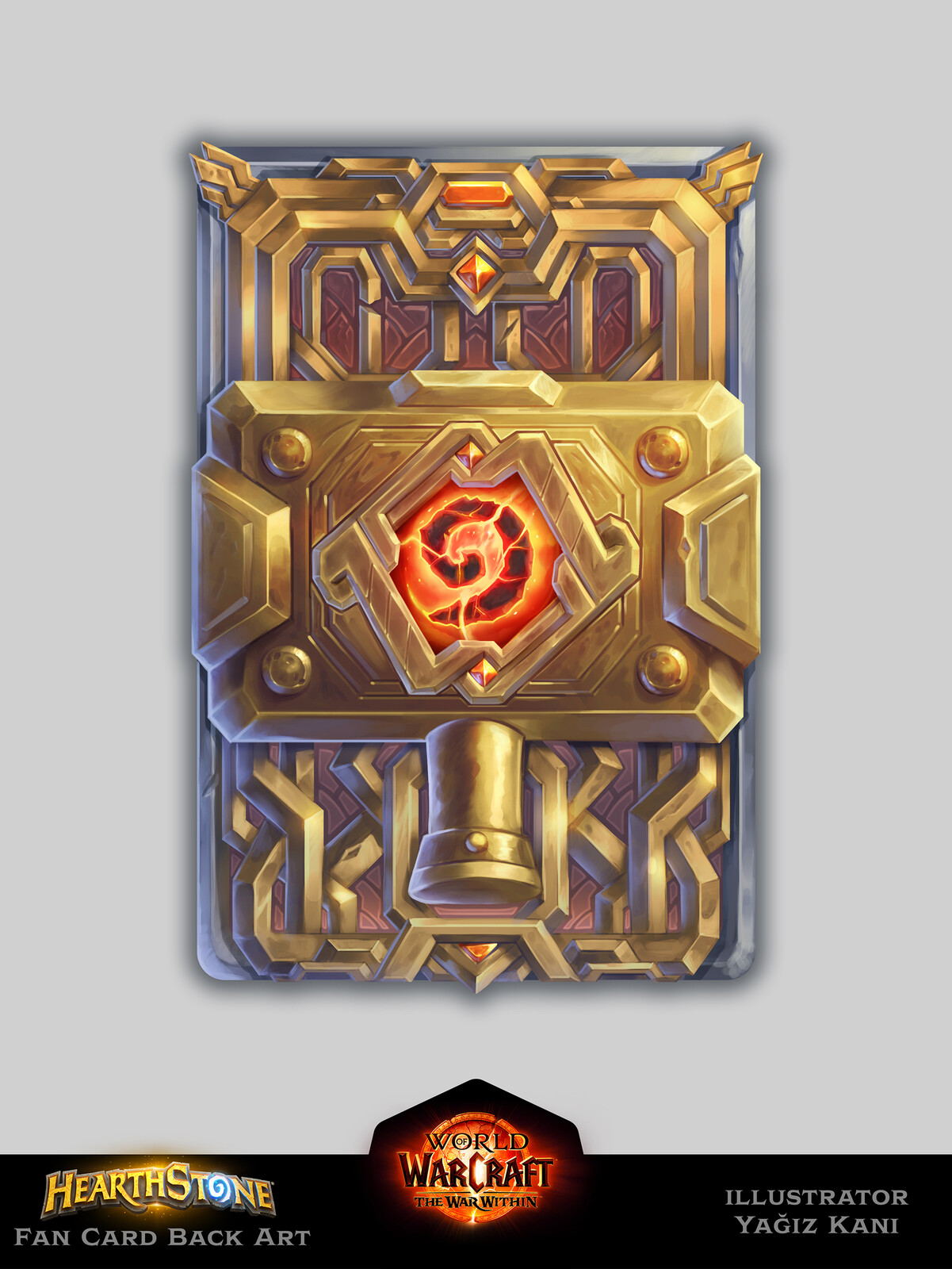 The War Within Card Back | Hearthstone Fan Art