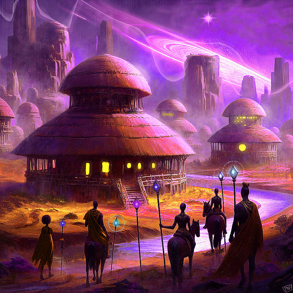Game Art - Cultural Fantasy Land