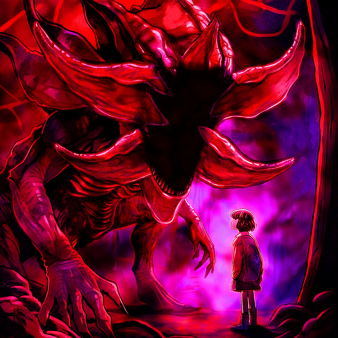 Stranger Things - Demogorgan - Upside Down "Bubble"