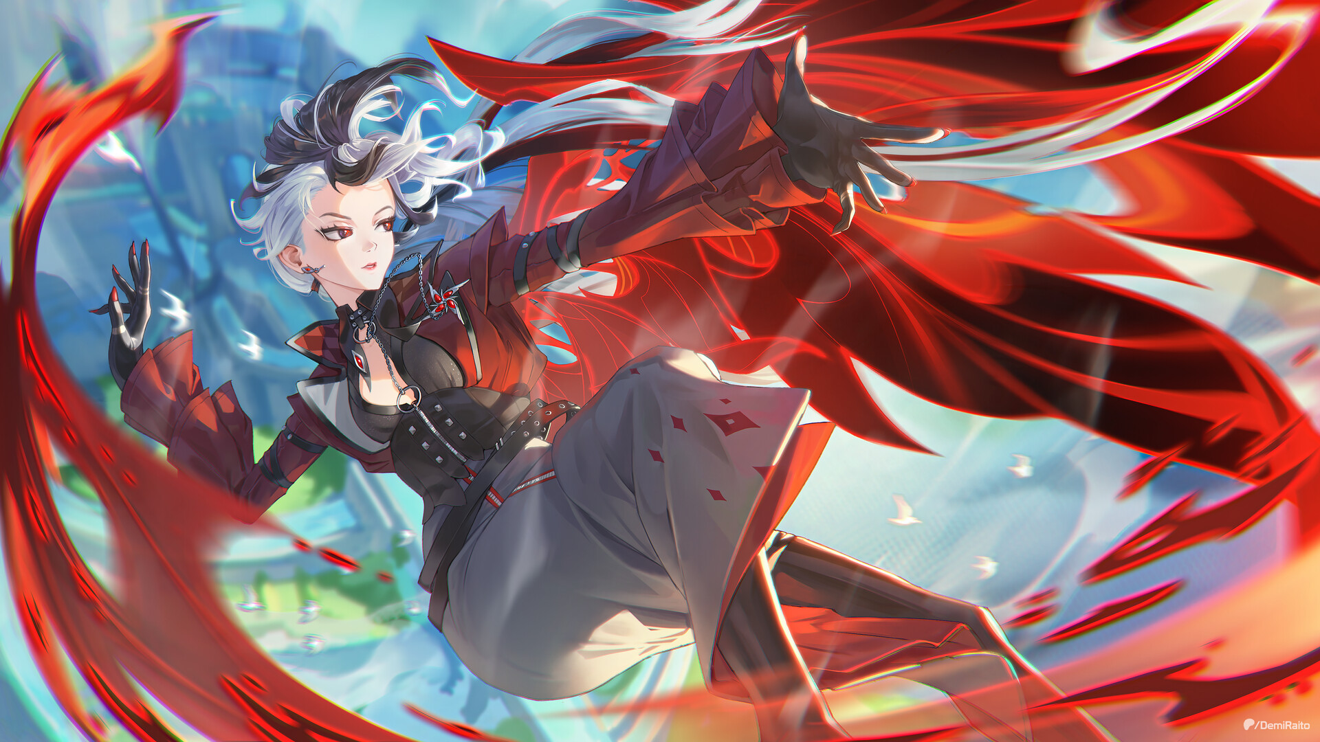 ArtStation - Arlecchino (Commission) from Genshin Impact