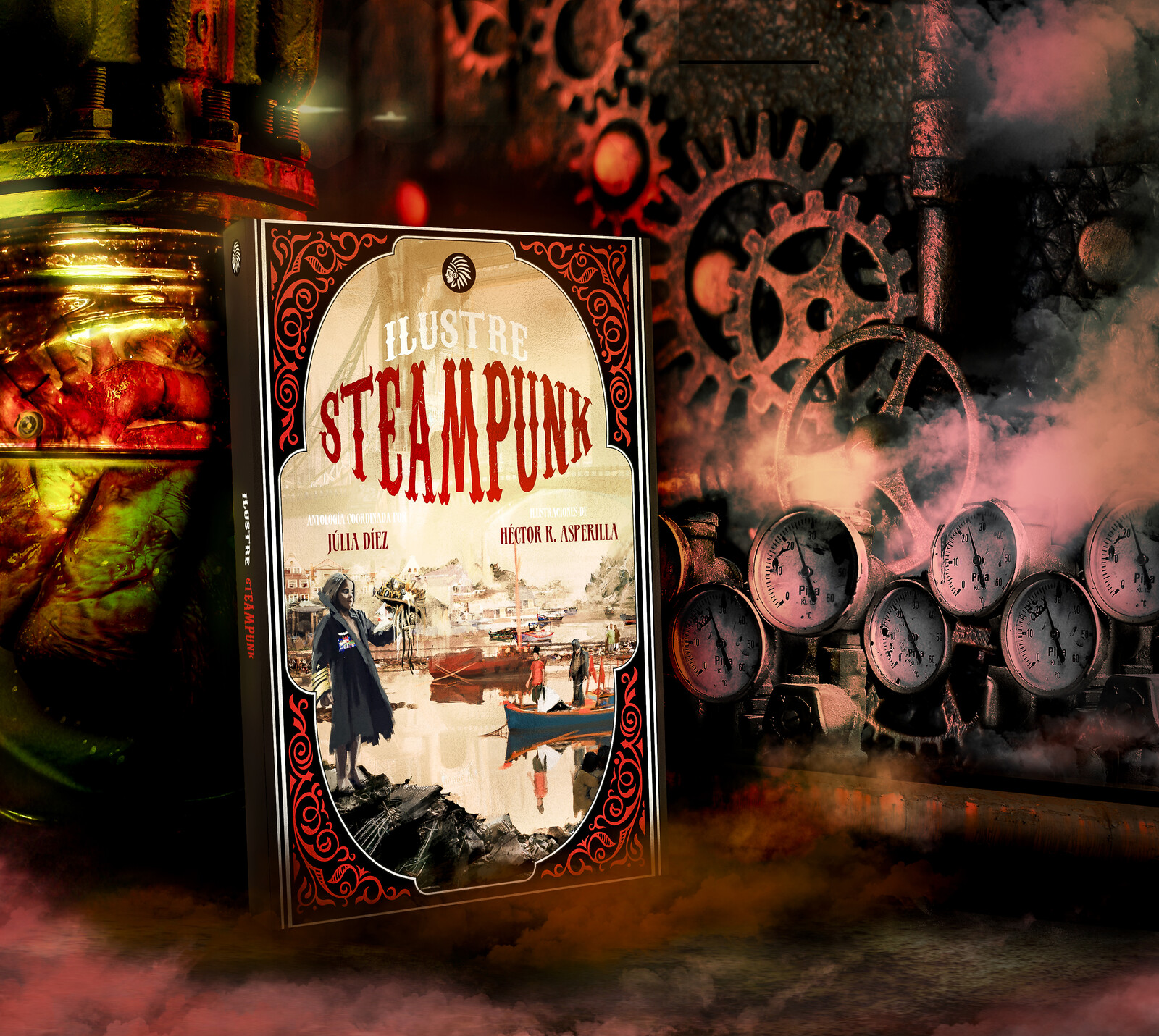mock up of the book