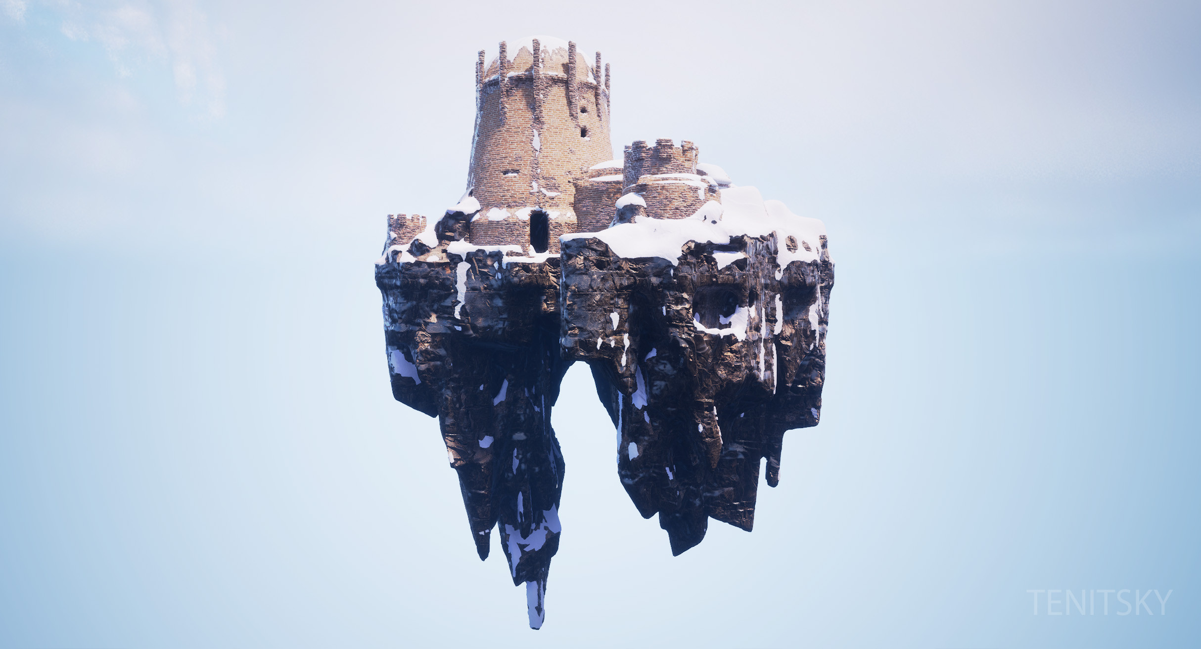 Floating island idea. Just swapping mats