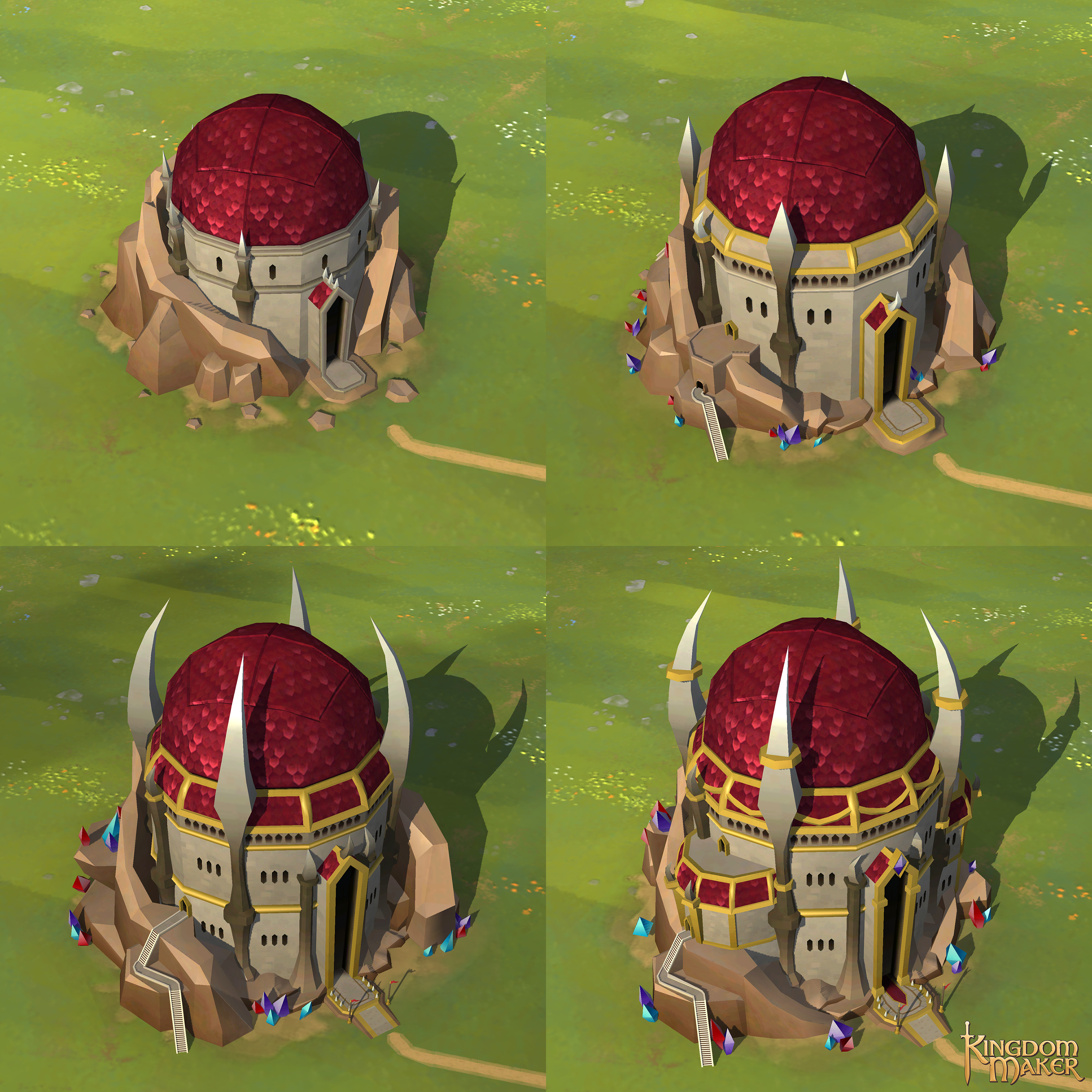 Dragon Lair, Front Side (Tier 1-Tier 4) - City View
