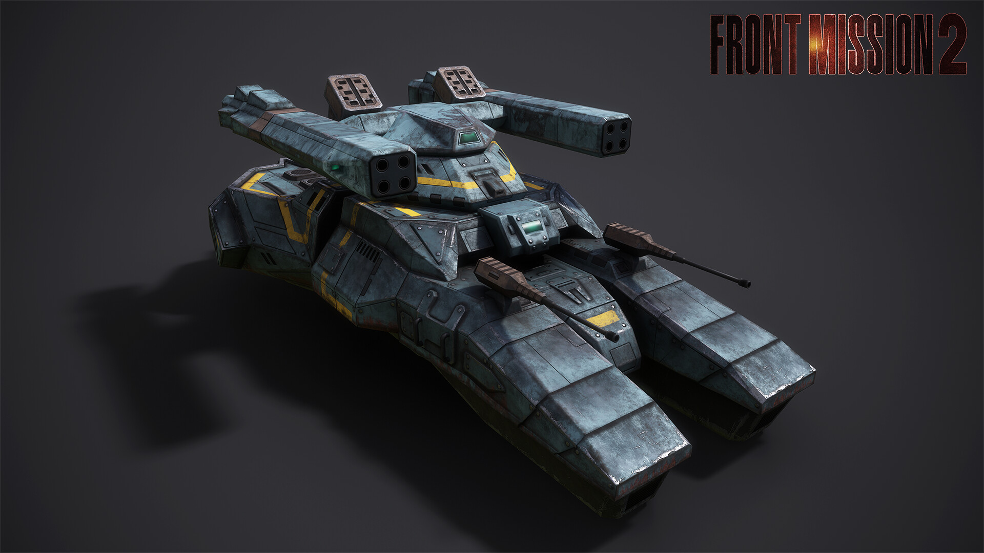 ArtStation Front Mission Remake: OSV08