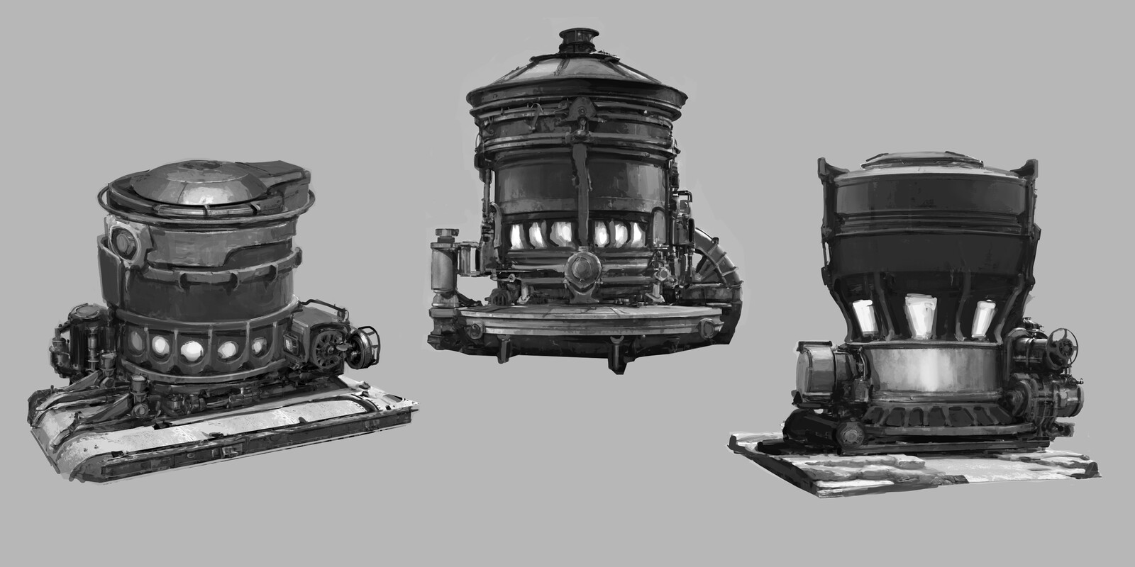Futuristic Medieval: Tanker
