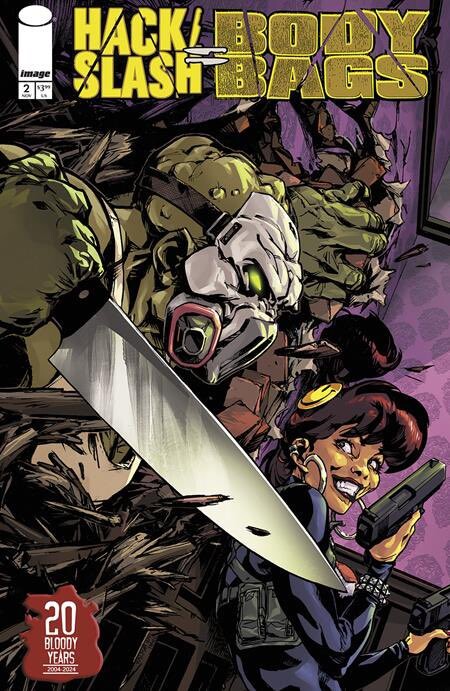 Hack/Slash vs Bodybags issue 2 with trade dress placement
