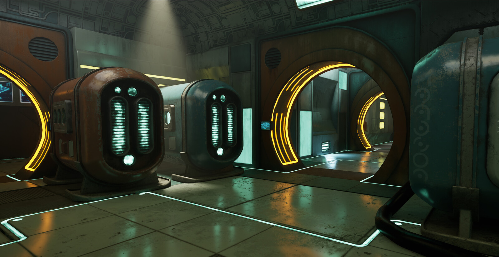 Unreal Sci-fi Environment Project