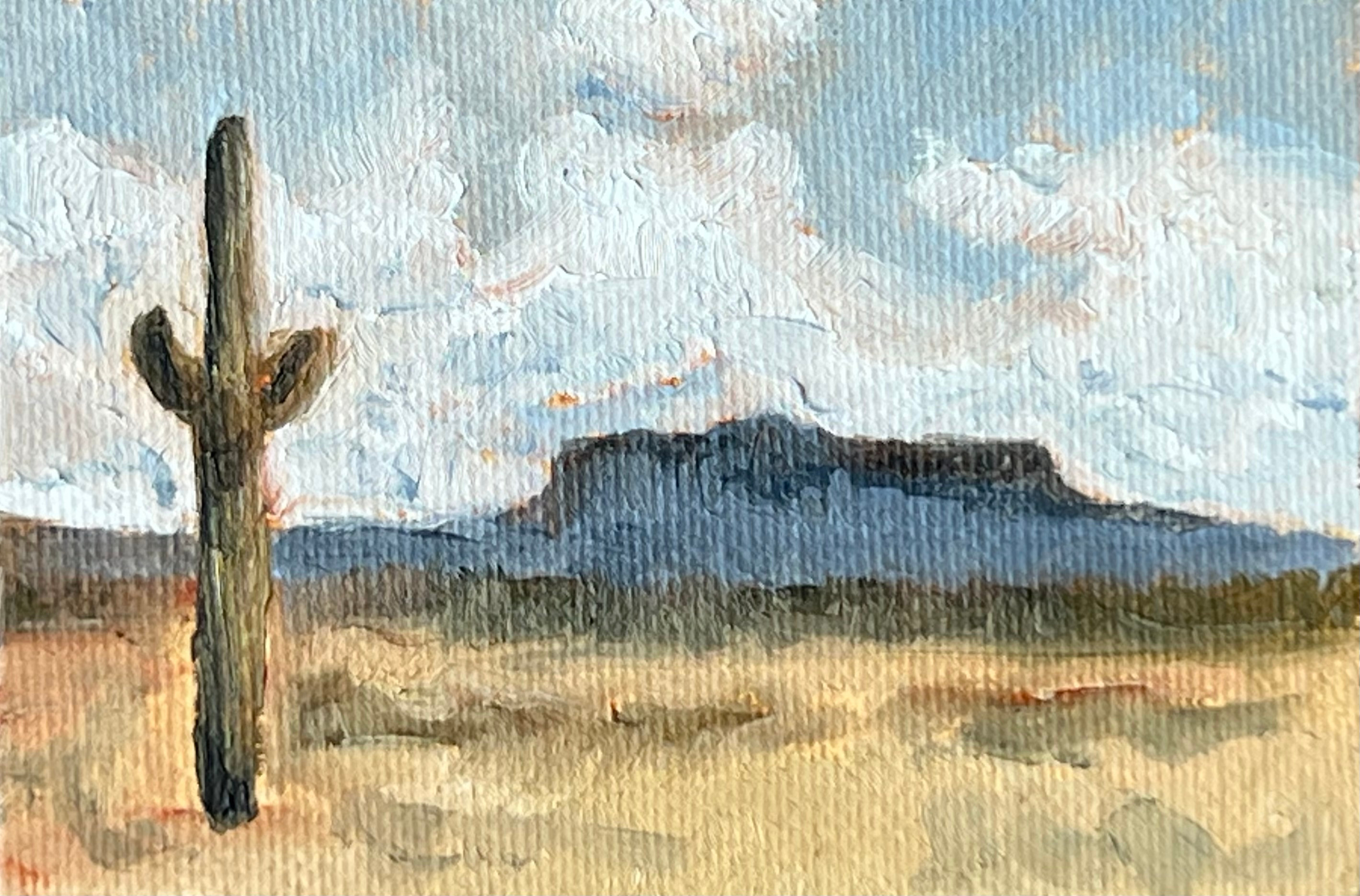 Oil on Canvas 3" x 2" 2024
Mini Landscape Study 